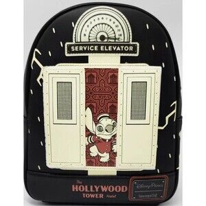2024 Disney Parks Tower of Terror GITD Stitch Donald‎ Mickey Loungefly B…